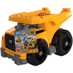 Mega Bloks CAT Large Vehicle Dump Truck - Maqio