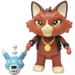44 Cats Boss & Dog Robot 7cm 3" Tall Figure - Maqio
