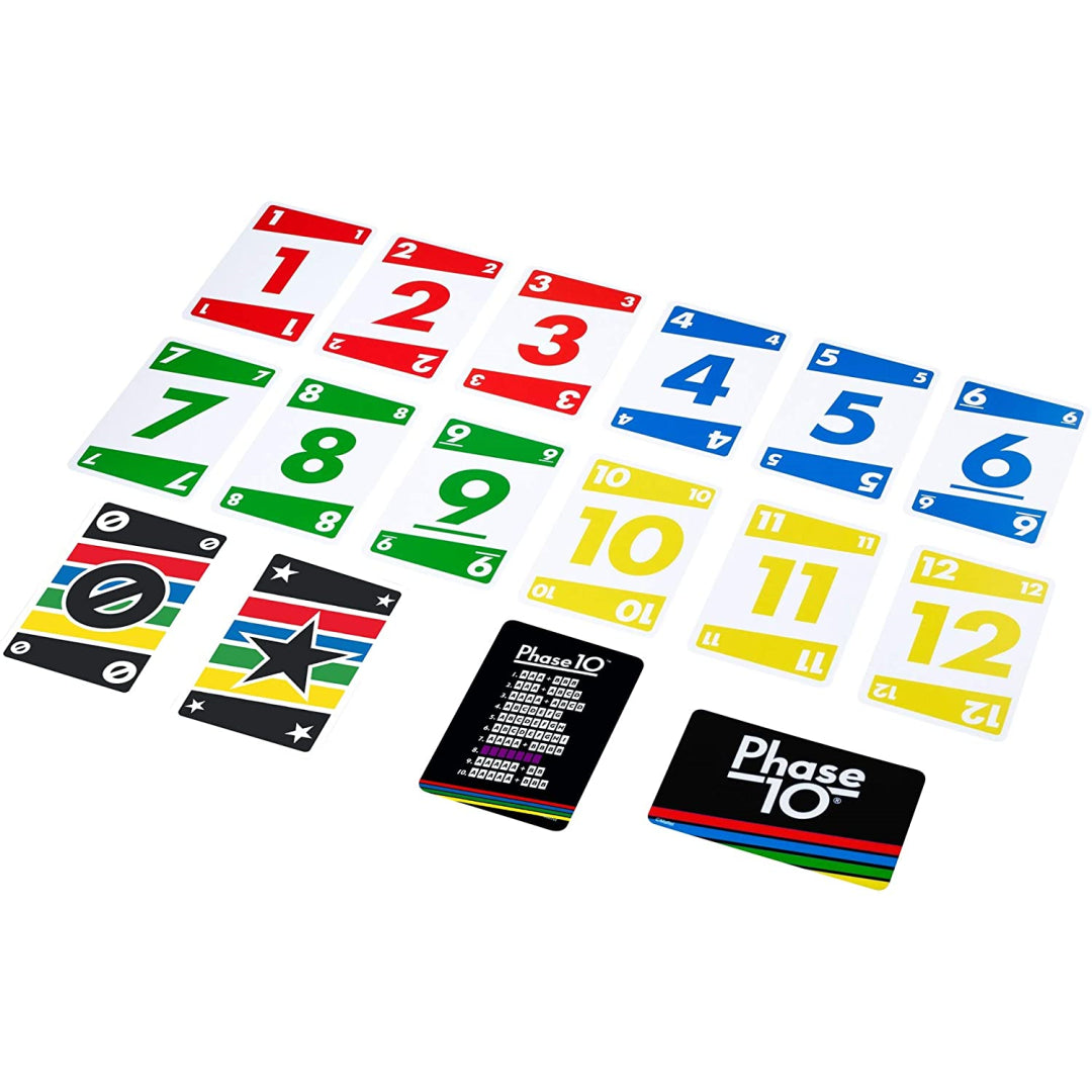 Mattel Card Bundle in Tin Box including Uno, Phase 10 & Pic Flip Card Games - Maqio