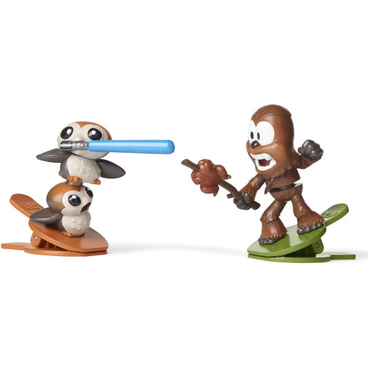 Star Wars Battler Bobblers 2-Pk Porgs vs Chewie E8031 - Maqio