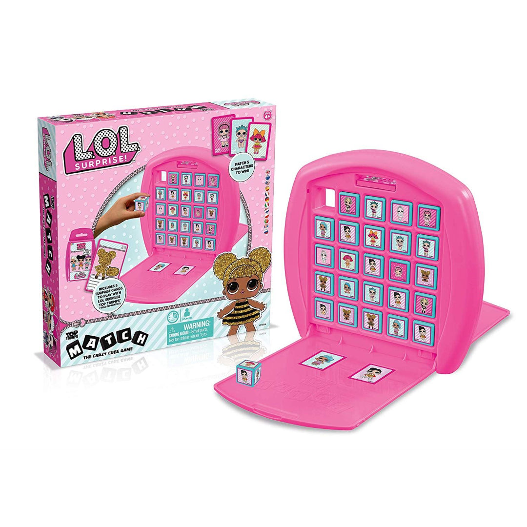 Top Trumps Match Board Game - LOL Surprise Girls Childrens Travel Toy 032896 - Maqio