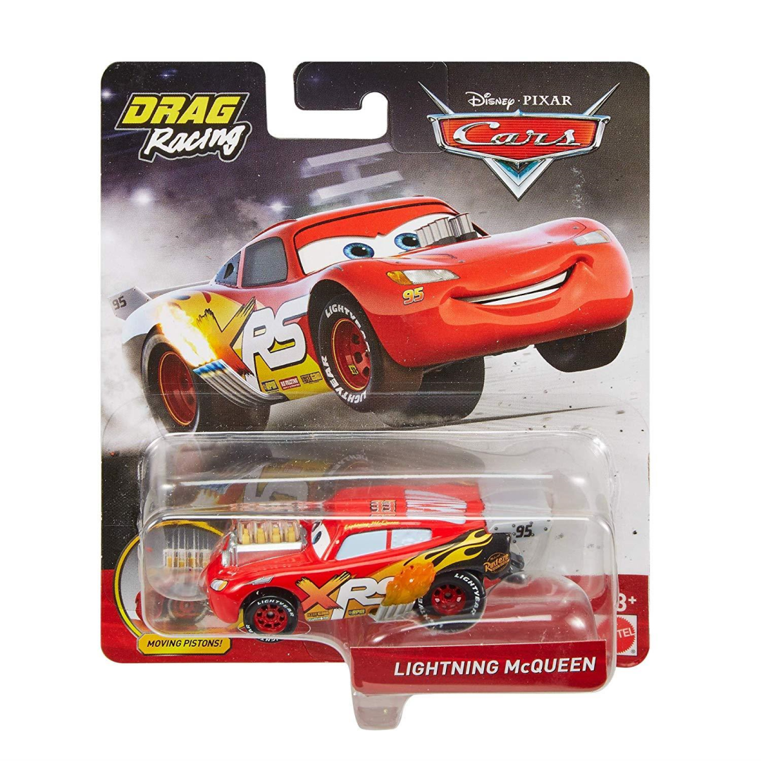 Disney Pixar's Cars XRS Drag Racing Lightning McQueen 1:55 Scale Die-cast Vehicle - Maqio