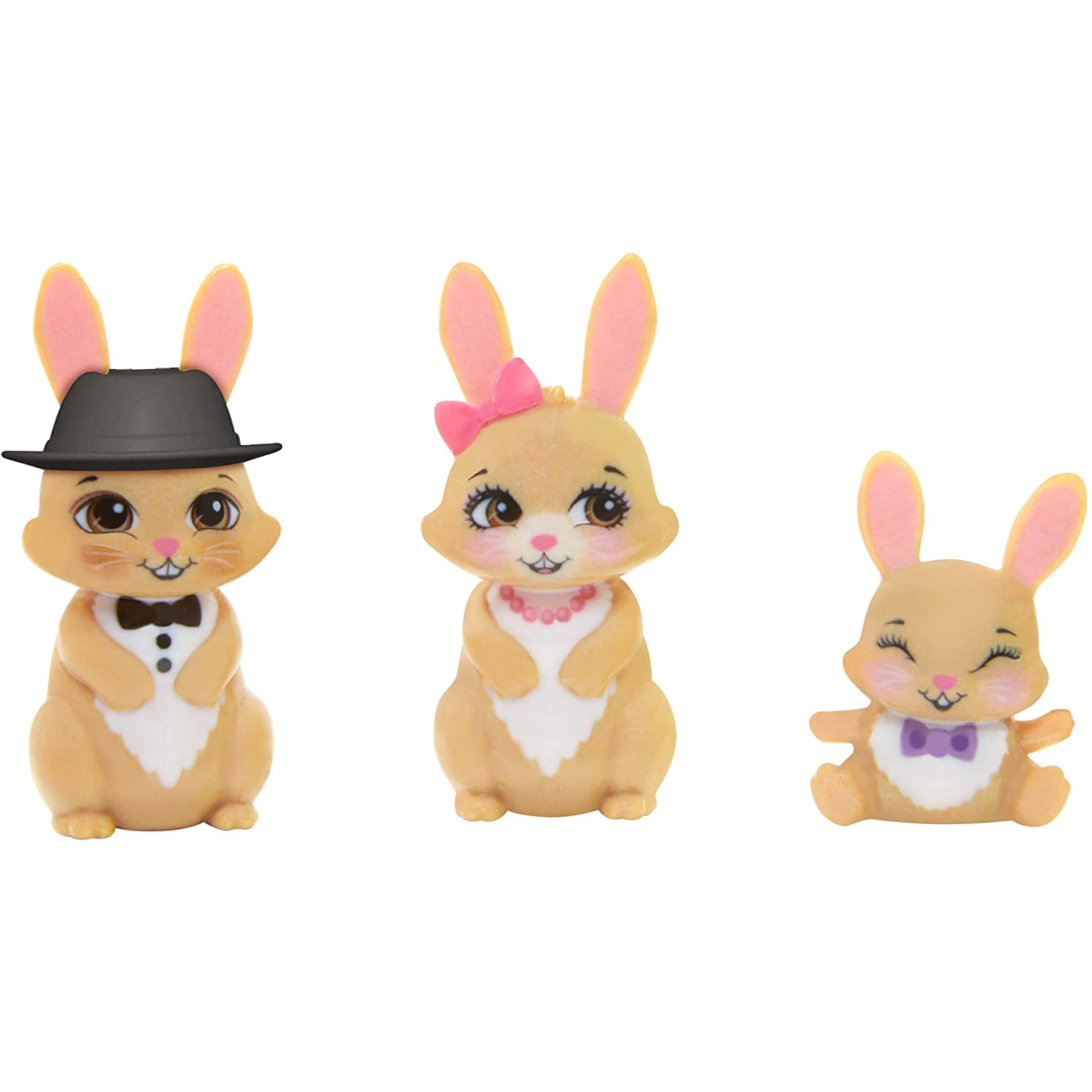Enchantimals 6" Brystal & Bunny Family - Maqio