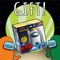 Among Us Series 2 Action Figure Crewmate 17cm 4 of 4 to Collect - Grey