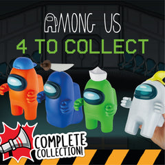 Among Us Series 2 Action Figure Crewmate 17cm 4 of 4 to Collect - Grey