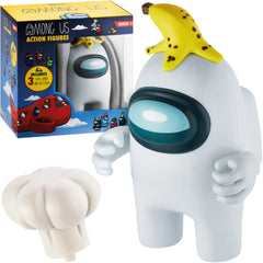 Among Us Series 2 Action Figure Crewmate 17cm 4 of 4 to Collect - Grey