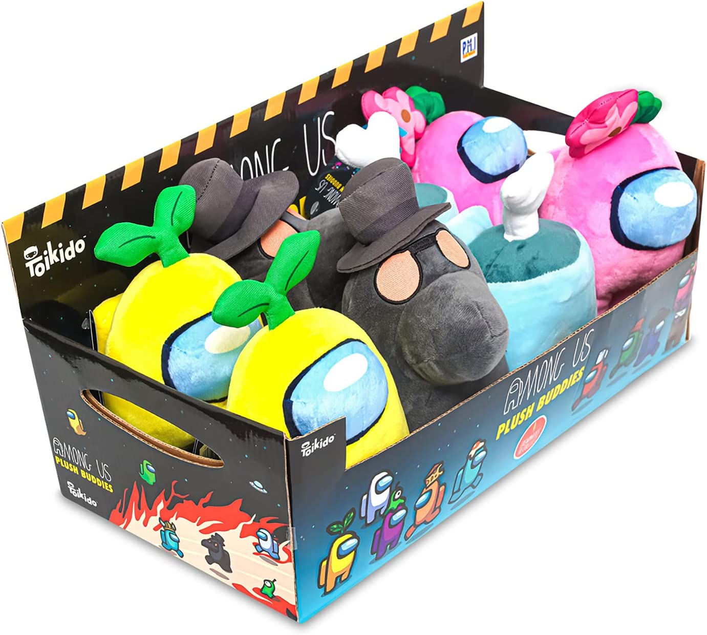 Official & Fully Licensed Among Us Yellow Plush Toy - Maqio