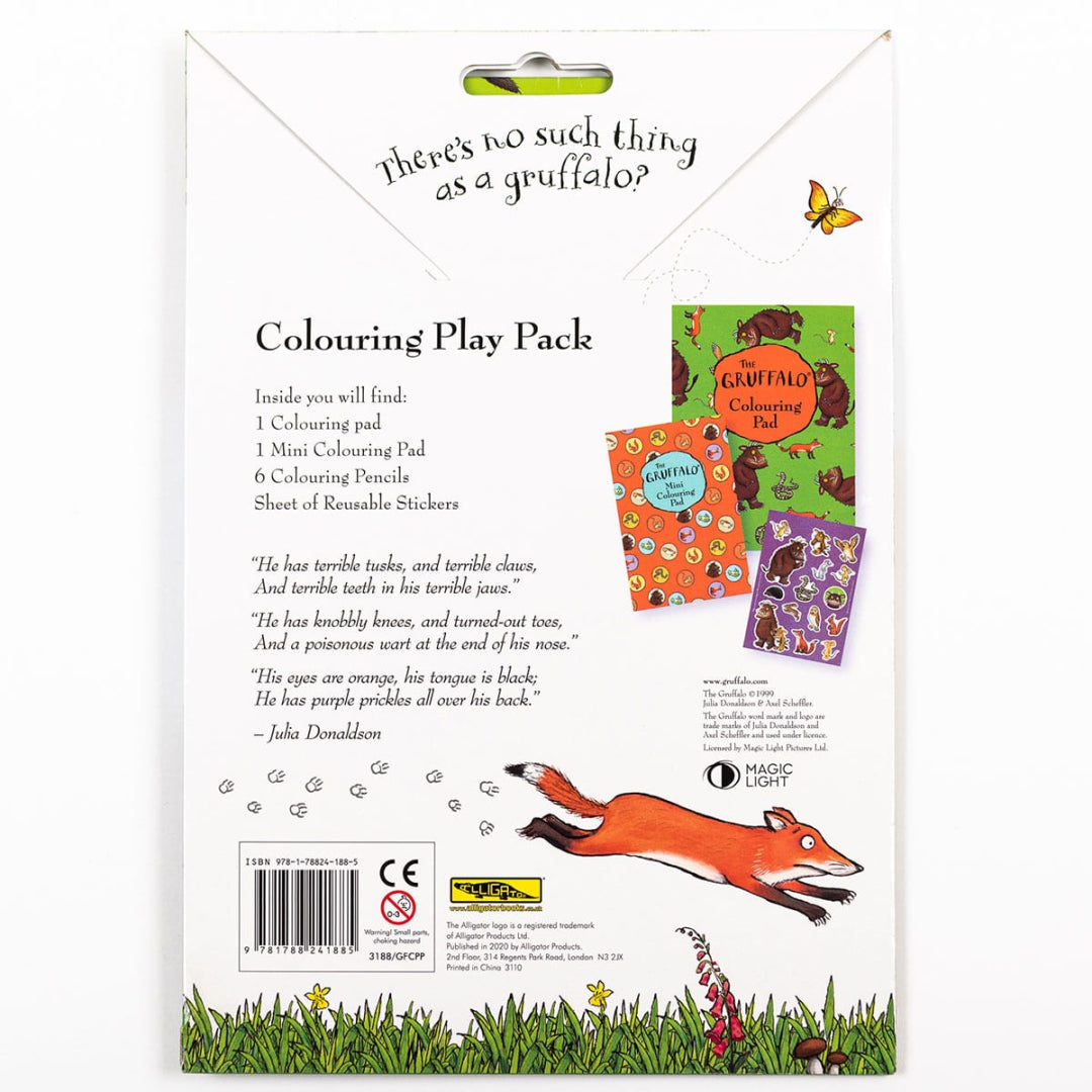 The Gruffalo Colouring Play Pack - Maqio