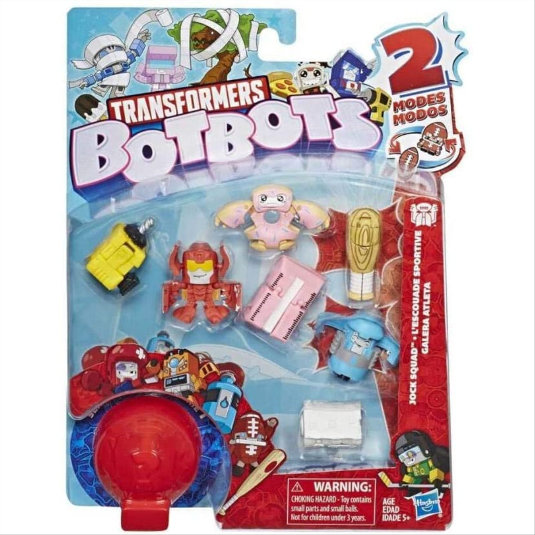 Botbots Transforming Pack of 8 Figures 4cm Series 1 Random Figures - Maqio