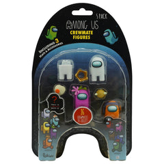 Official & Fully Licensed Among Us Crewmate Figures 5 Pack v2 - Maqio