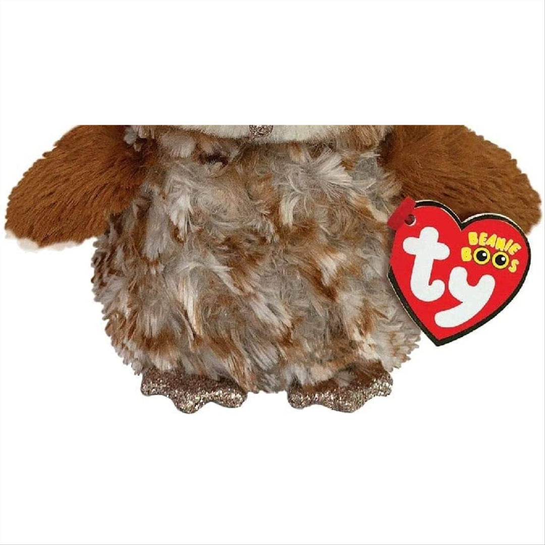 TY Beanie Babies Boos Percy Barn Owl 15cm - Maqio