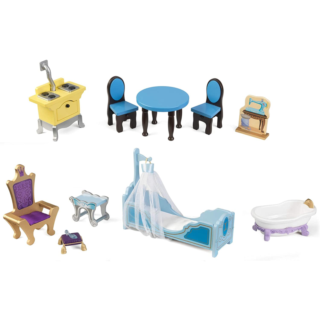 Disney Princess Cinderella Royal Dream Wooden Dollhouse - Maqio