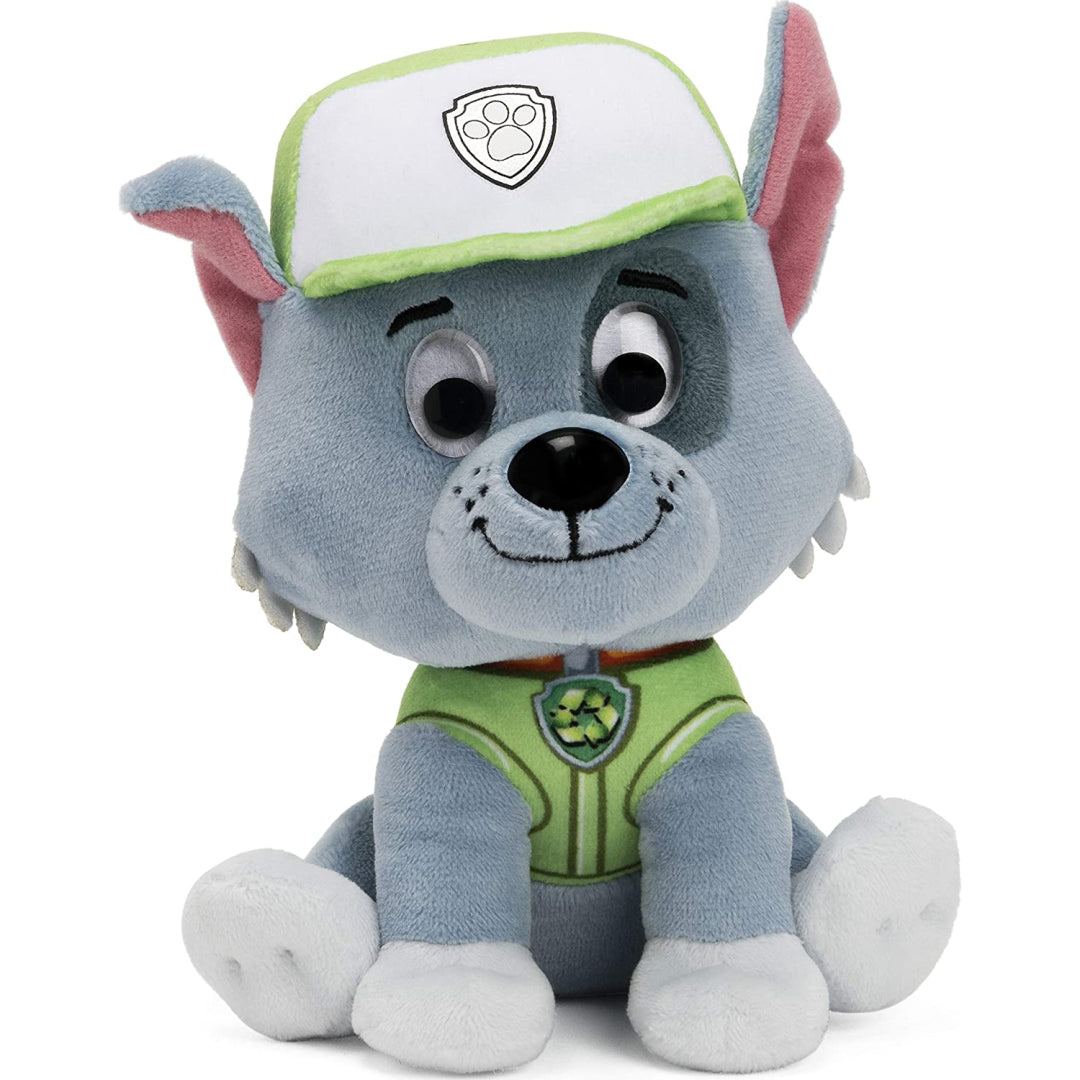 Paw Patrol Rocky Plush Soft Toy 15cm - Maqio