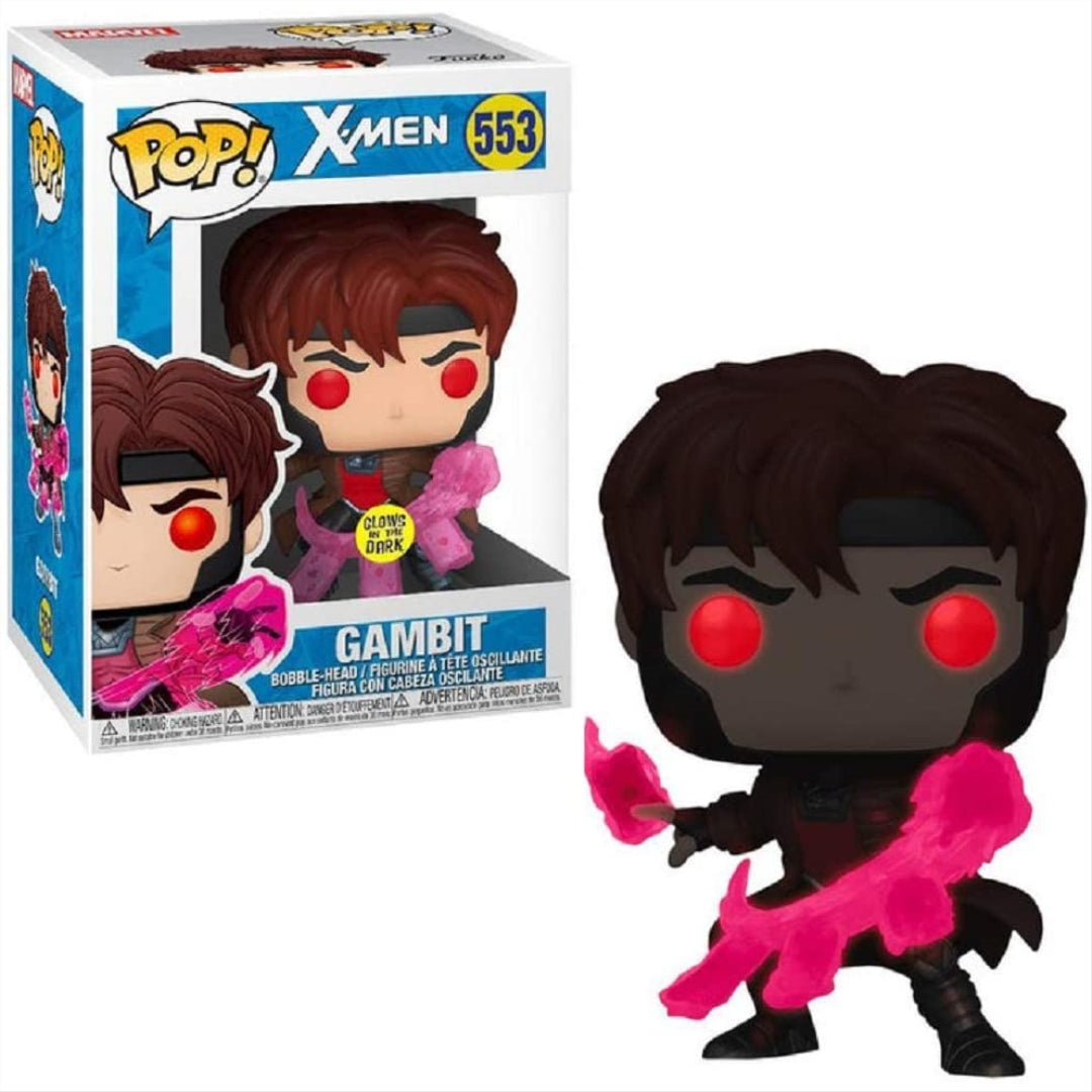 Funko POP 553 Marvel X-Men Bobble Head Gambit Special Edition - Maqio