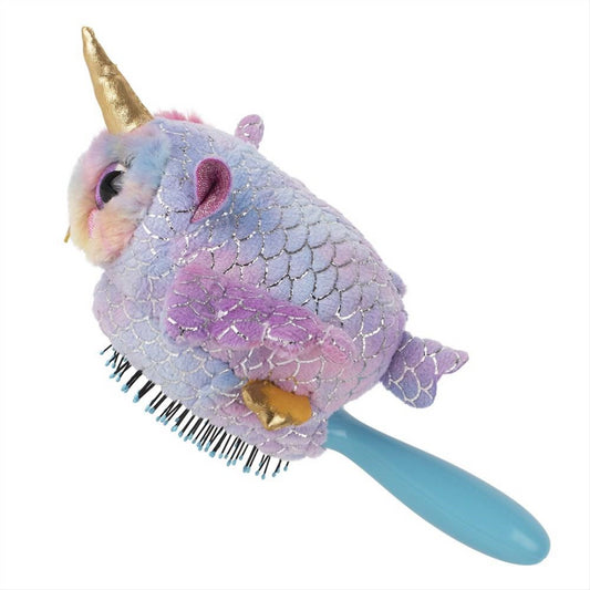 Wet Brush Kids Hair Brush Detangler & Detachable Owl Unicorn - Maqio