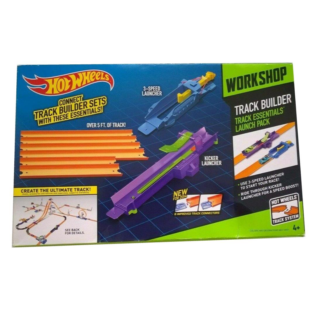 Hot Wheels Workshop Track Builder Launch Pack - Maqio
