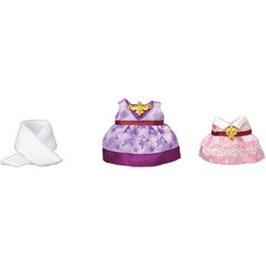 Sylvanian Families Dress up Set Purple and Pink - Maqio