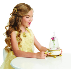 Beauty & the Beast Light Up Enchanted Rose Jewellery Box - Maqio