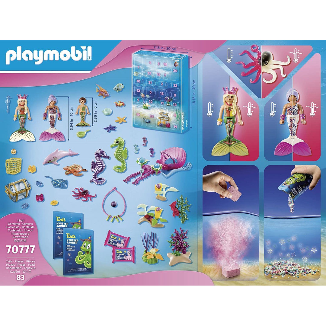 Playmobil 70777 Magic Bathtime Fun Advent Christmas Calendar - Maqio
