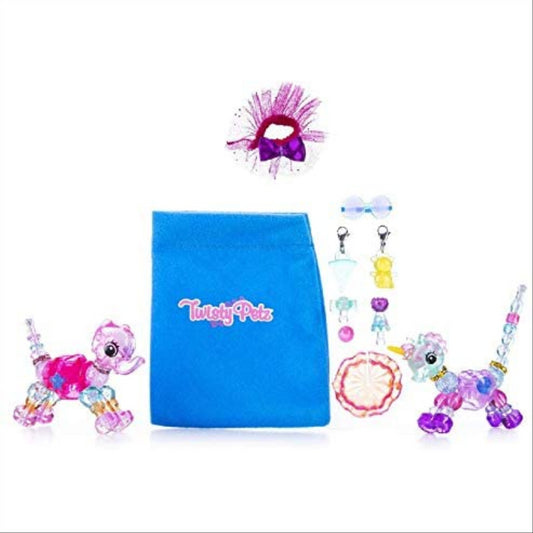 Twisty Petz Blingz Starzie Elephant and Jinglez Unicorn 20118438 - Maqio