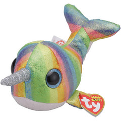 Ty Toys Beanie Babies Boos Nori Narwhal 15cm - Maqio