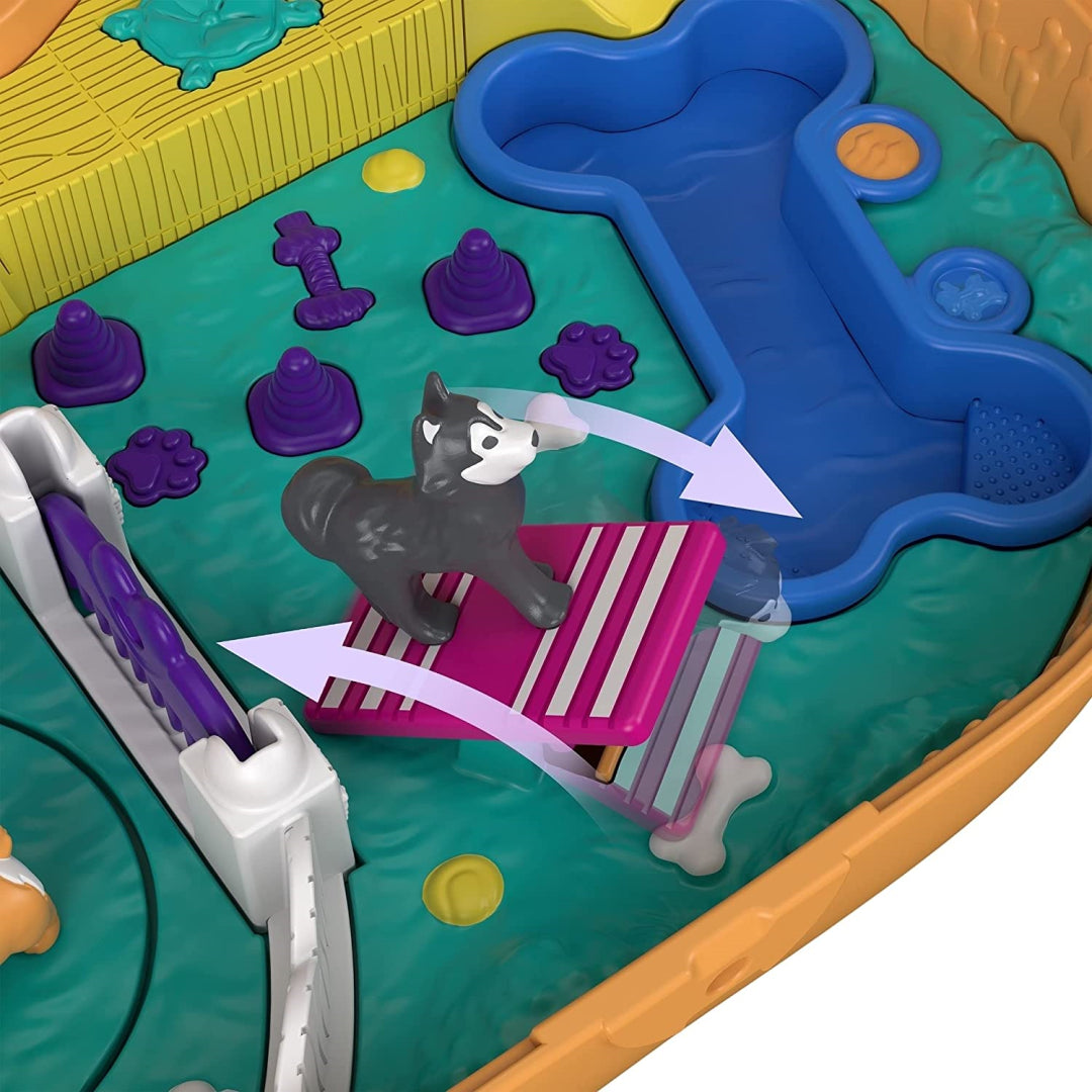 Polly Pocket Corgi Cuddles Compact Playset - Maqio