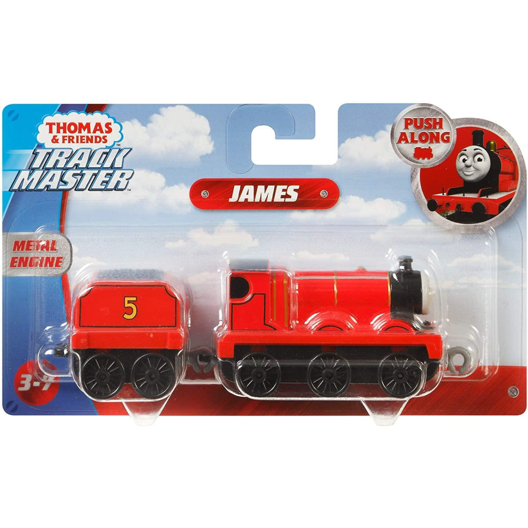 Thomas & Friends Trackmaster James Push Along Die-Cast Train Engine - Maqio
