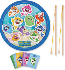 Pinkfong Baby Shark's Big Show Magnetic Wooden Fishing Game