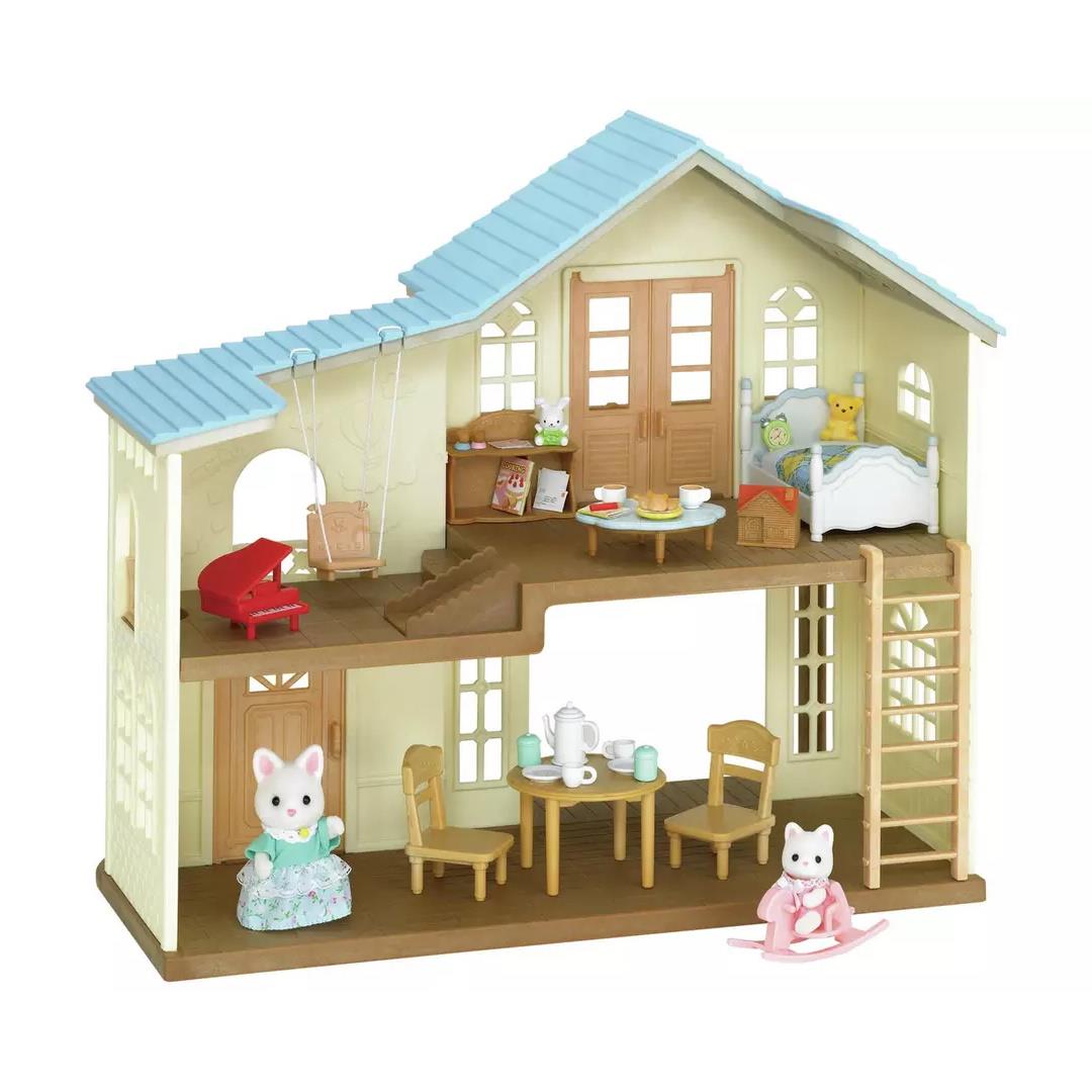 Sylvanian Families Hillcrest Home Doll House Gift Set - Maqio