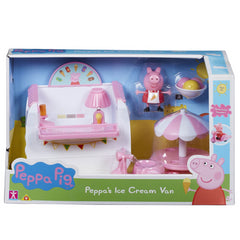 Peppa Pig Playset - Pink Ice Cream Van - Maqio