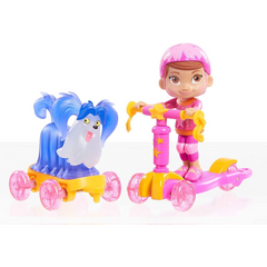 Vampirina Poppy and Wolfie Spooky Scooter Set 78117 - Maqio