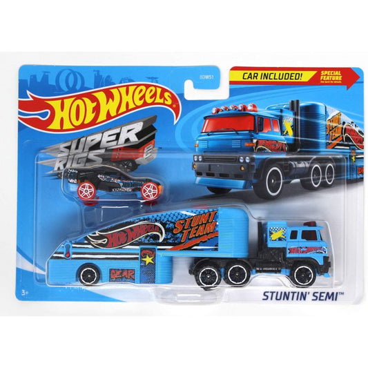 Hot Wheels Super Rigs - Stuntin' Semi - Maqio