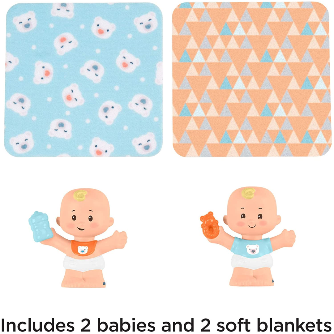 Fisher-Price Little People Twins + Bear Blanket - Maqio