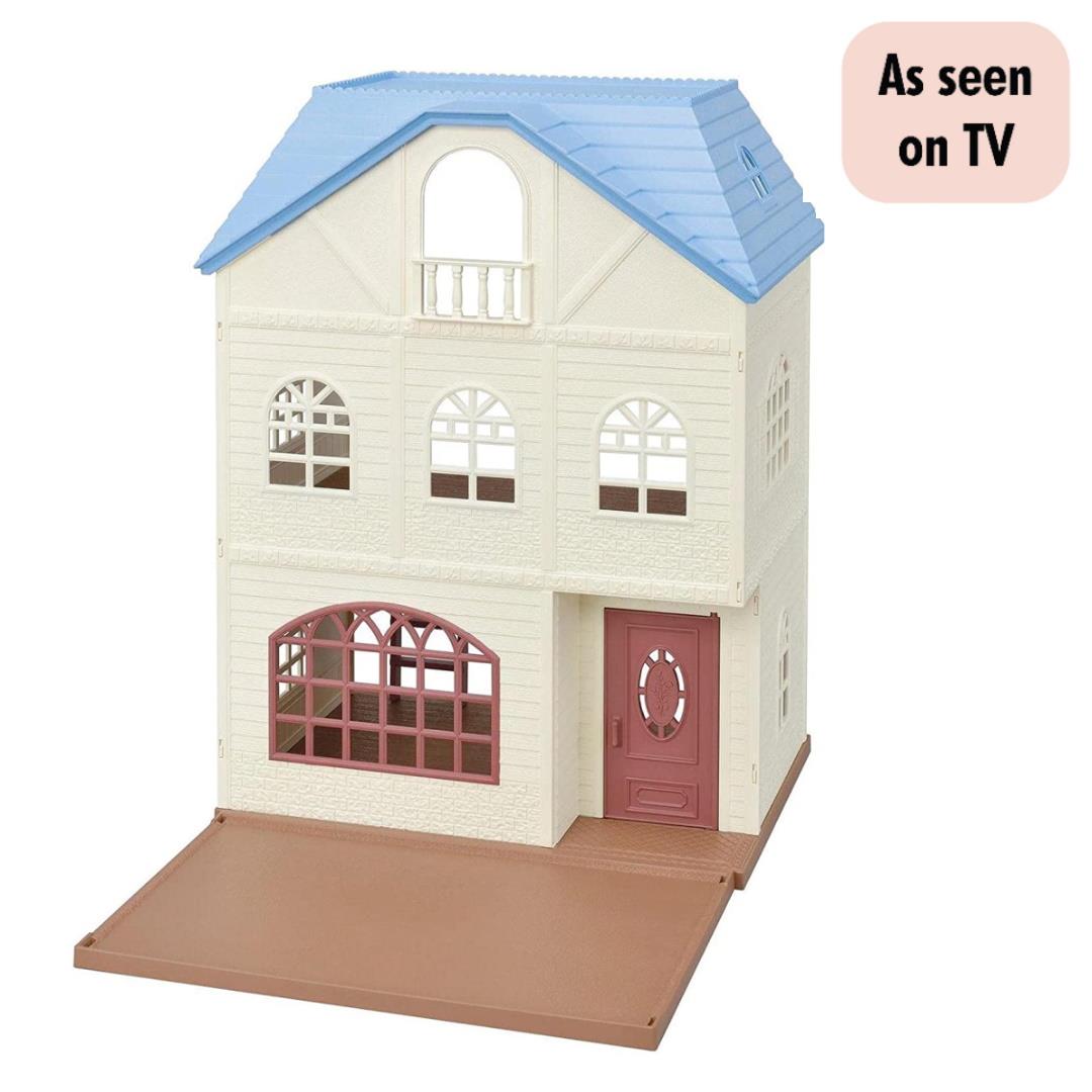 Sylvanian Families Sky Blue TerraceDoll House Gift Set - Maqio
