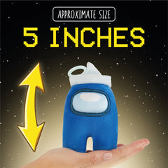 Among Us Series 2 Clip On Plush Crewmate Figure 12cm - Blue