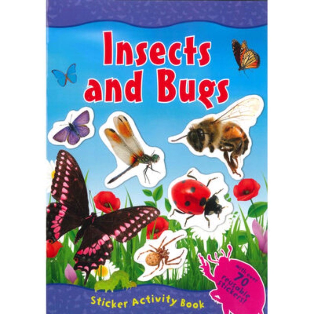 Amazing World Insects Sticker Book - Maqio