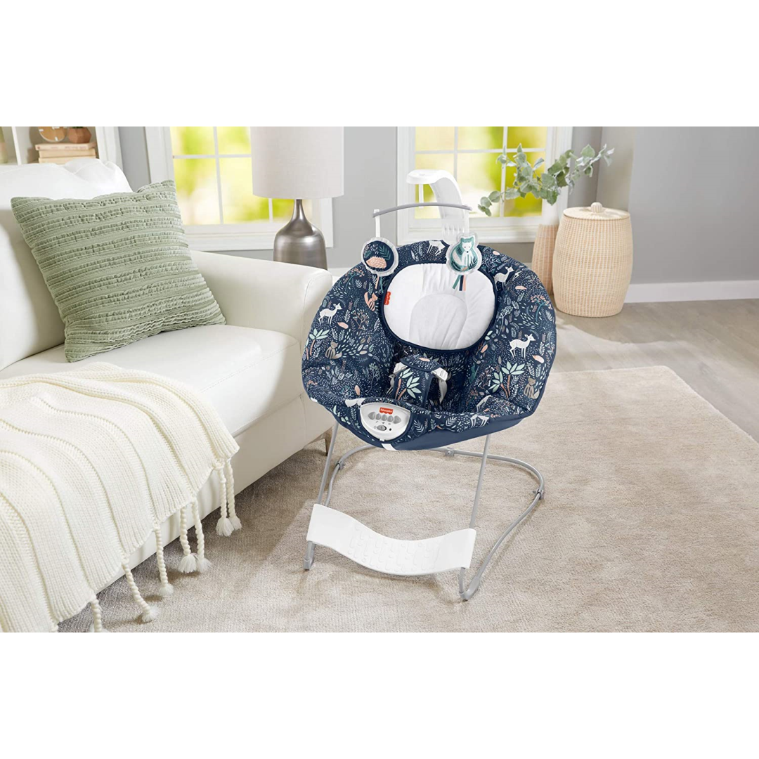 Fisher-Price See and Soothe Deluxe Baby Bouncer - Maqio