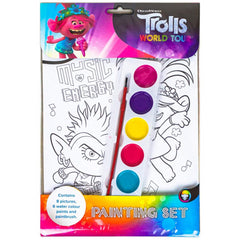 Trolls 2 Painting Set - Maqio