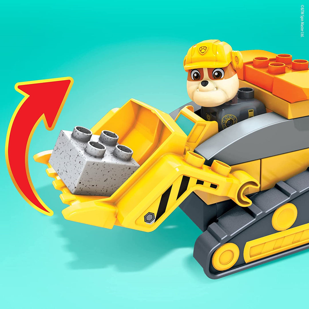 Mega Bloks Paw Patrol The Movie Rubble’s City Construction Truck - Maqio