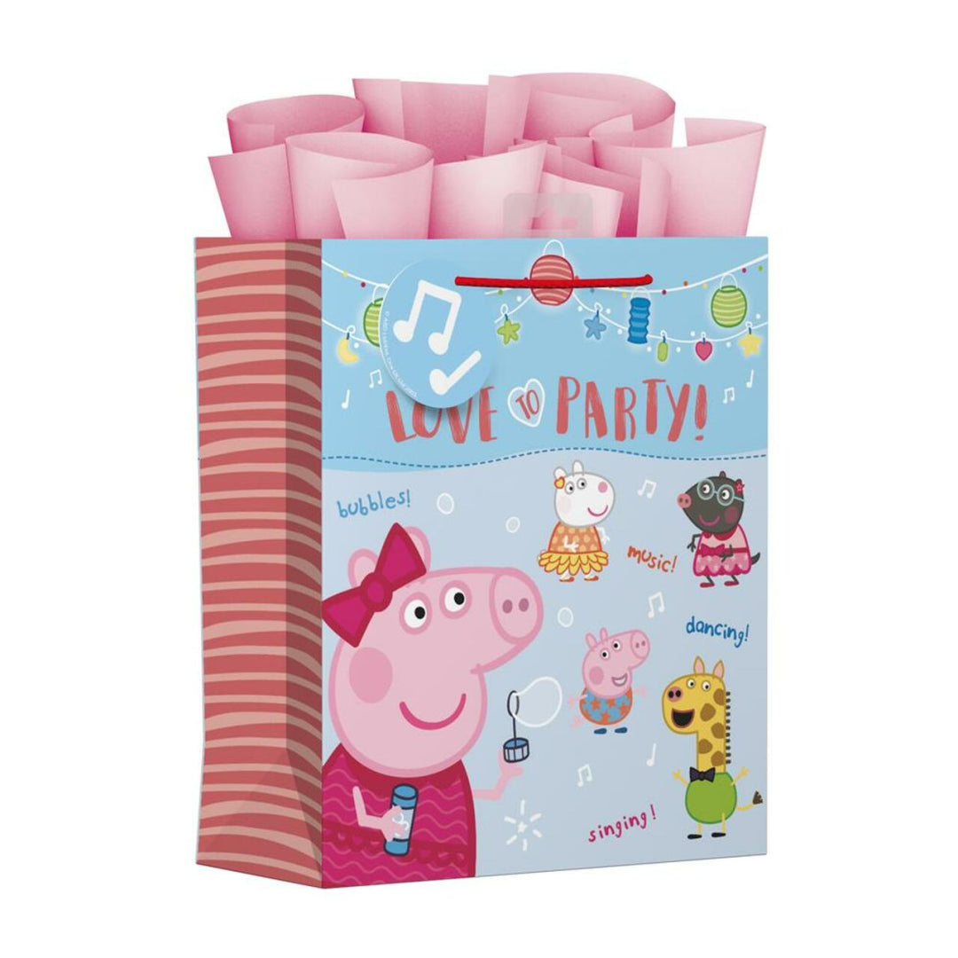Peppa Pig - Large Gift Bag - Maqio