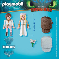 Playmobil Astrid & Hiccup from Dreamworks Dragons Figures - Maqio