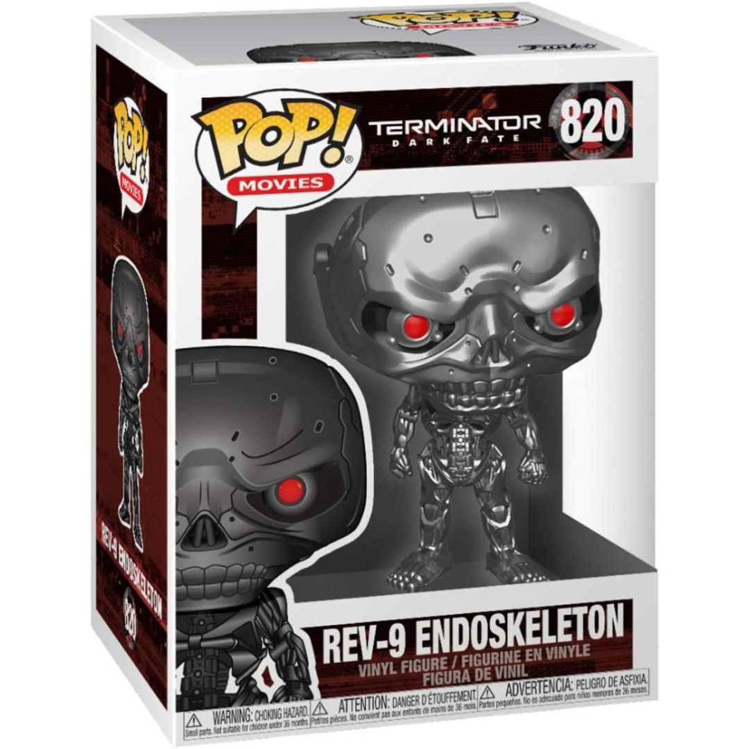 Funko POP 820 Movies Terminator REV-9 Endoskeleton Dark Fate - Maqio