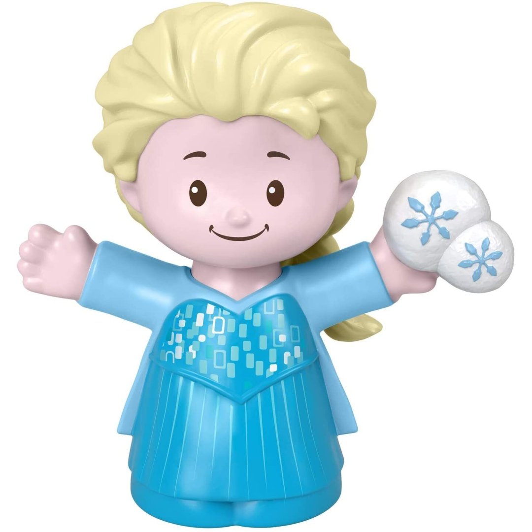 Fisher-Price Little People Disney Elsa Frozen Figure Toy and Push Car - Maqio