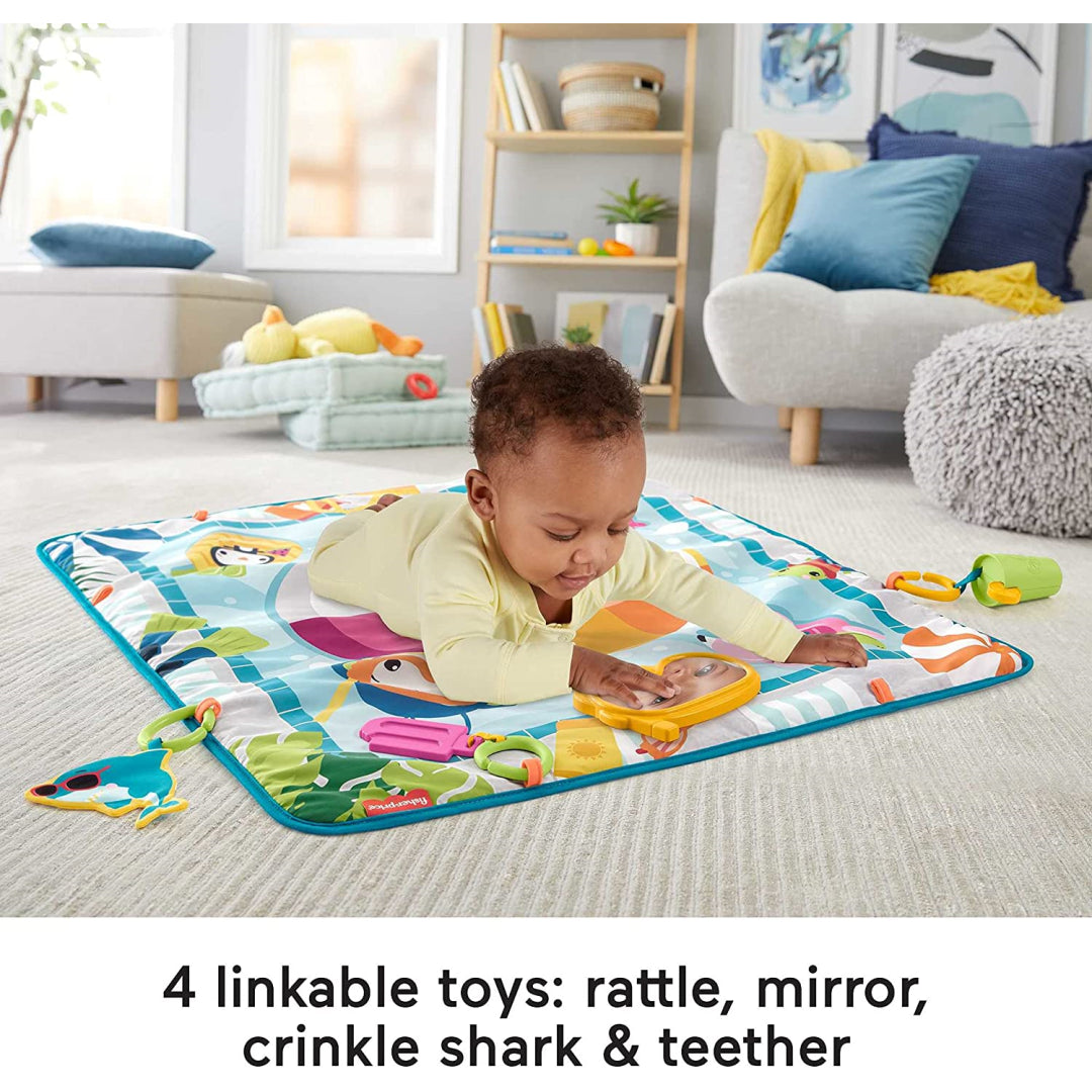 Fisher-Price Dive Right in Activity Mat for Babies - Maqio