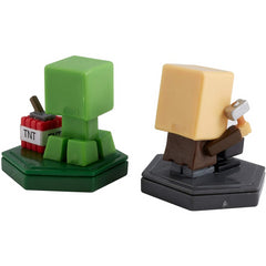 Minecraft Earth GMD15 Repairing Villager & Mining Creeper 2 Pack (GKT41) - Maqio