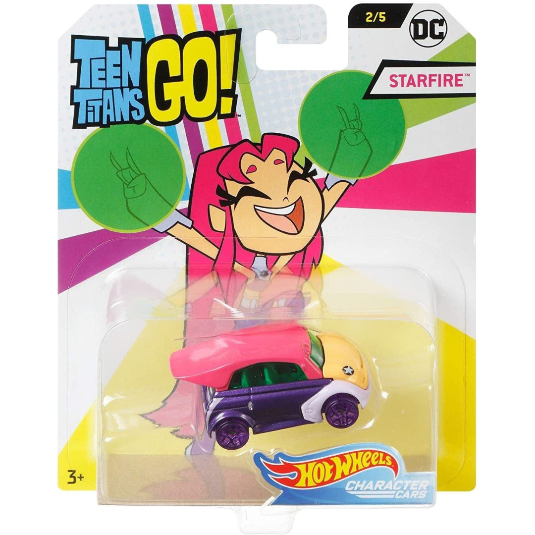 Hot Wheels Teen Titans Go! 5 Pack Diecast Toy Cars DMH73 - Maqio