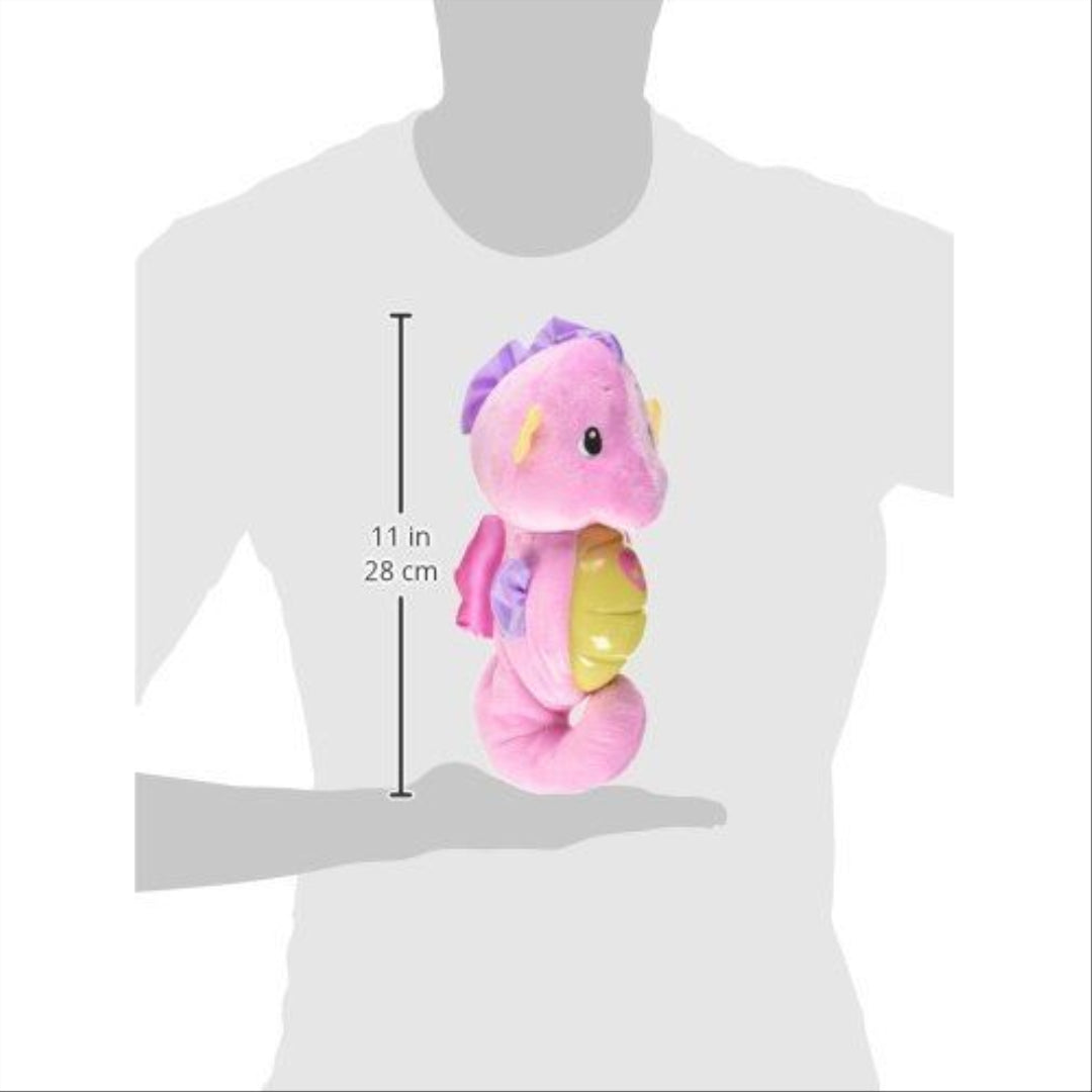 Fisher-Price Soothe and Glow Seahorse in Pink - Maqio