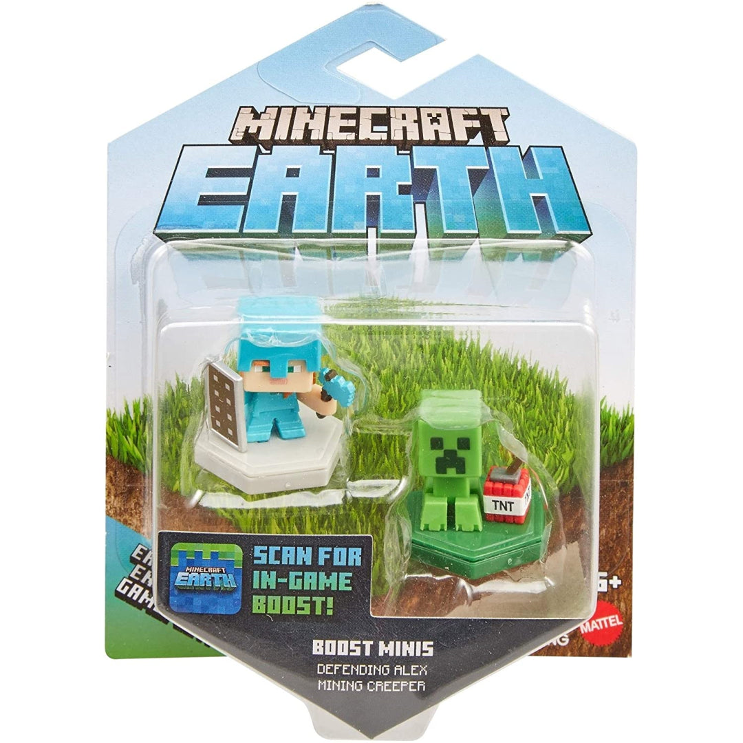 Minecraft Earth GKT43 Defending Alex & Mining Creeper 2 Pack (GKT41) - Maqio