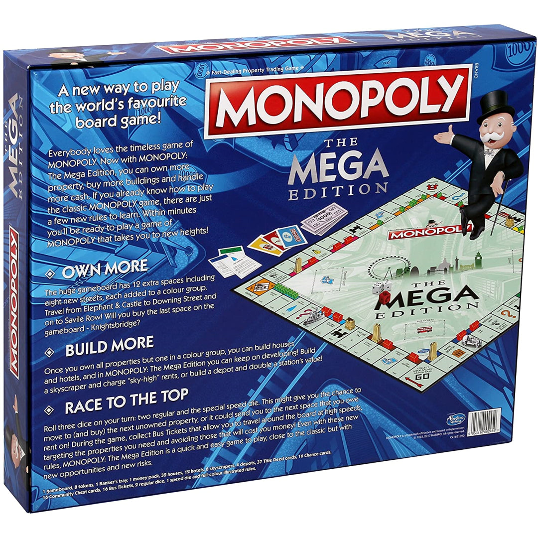 Winning Moves Mega Monopoly Board Game C4162 - Maqio