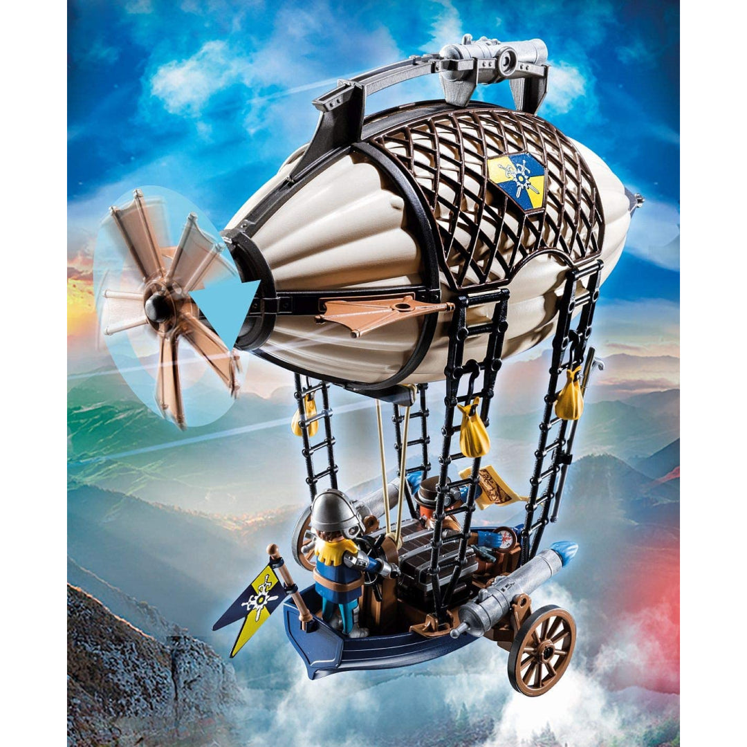 Playmobil Novelmore Knights 64pc Airship Zeppelin - Maqio